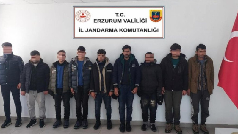 Jandarma’dan düzensiz göçmen operasyonu