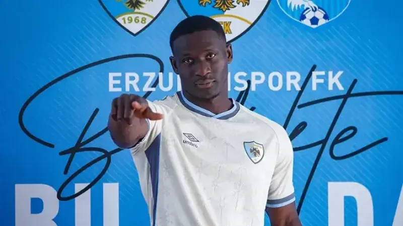 Erzurumspor FK, İsveç ekibi GAIS'ten forvet transfer etti